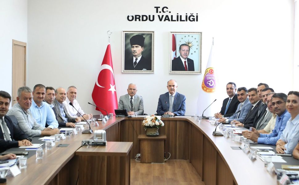 Ordu'da İstihdam Ve Mesleki Eğitim Toplantısı Yapıldı