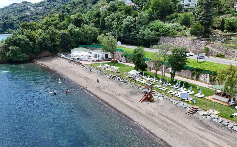 Aktaş Plajı Yazın Gözdesi Oldu