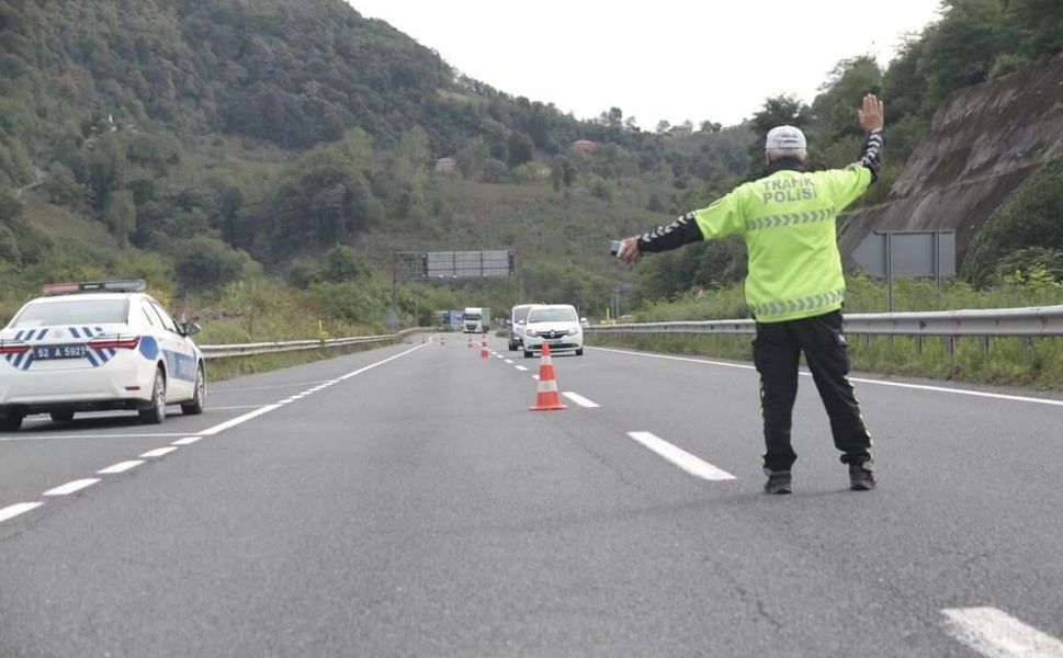Ordu'da Bir Haftada 2 Bin 657 Sürücüye Ceza