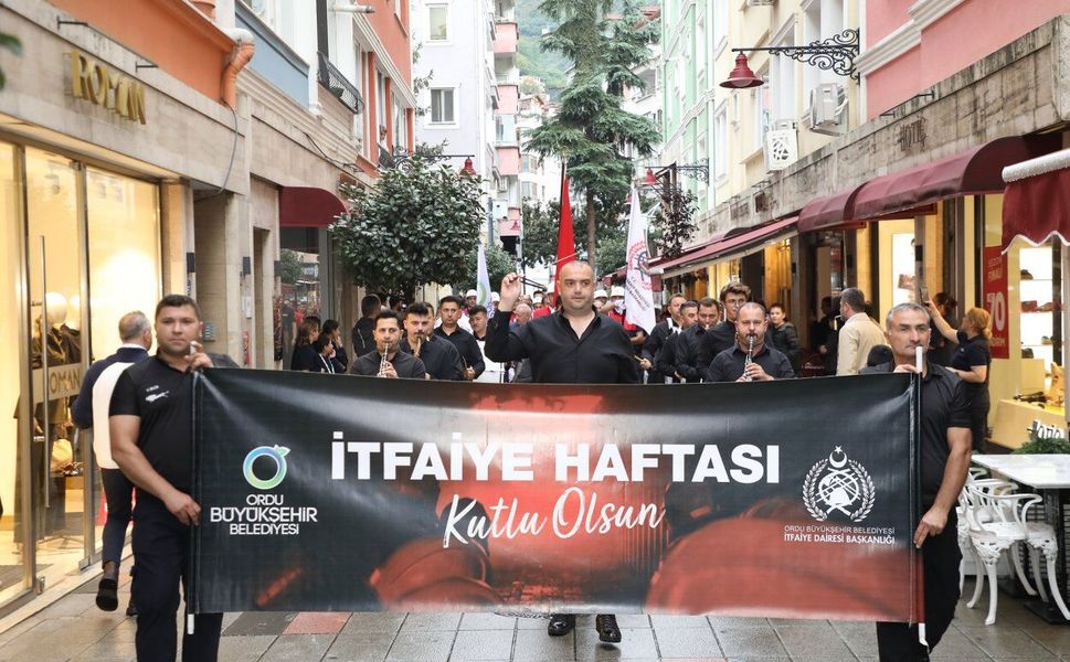 İTFAİYE HAFTASI KUTLANDI