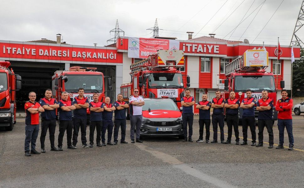 İTFAİYE HAFTASI COŞKUSU BAŞLADI