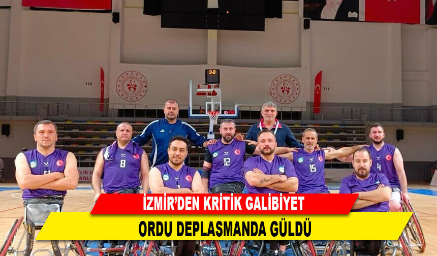 ORDU DEPLASMANDA GÜLDÜ