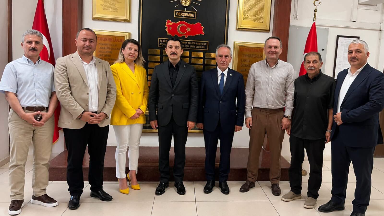 Türkiye Kamu-Sen'den Kaymakam Akeller'e Ziyaret